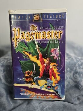 The Pagemaster VHS